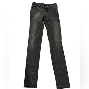 ACNE STUDIOS Kex Nightster Skinny Gray Jeans Size 25